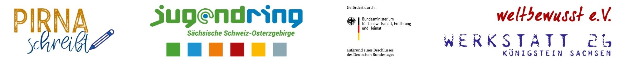 Jugend Schreibt in Königstein_logozeile