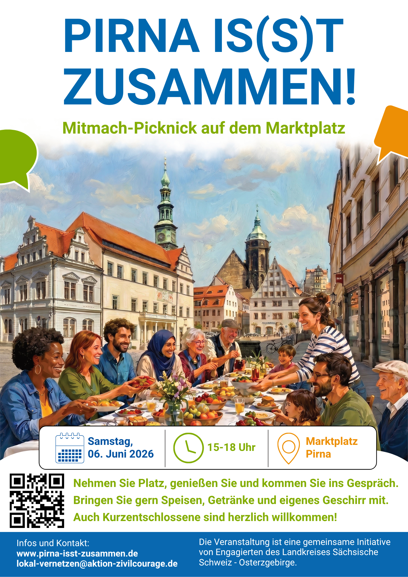 Einladung "Pirna is(s)t mit" am 6.6.2026 in Pirna
