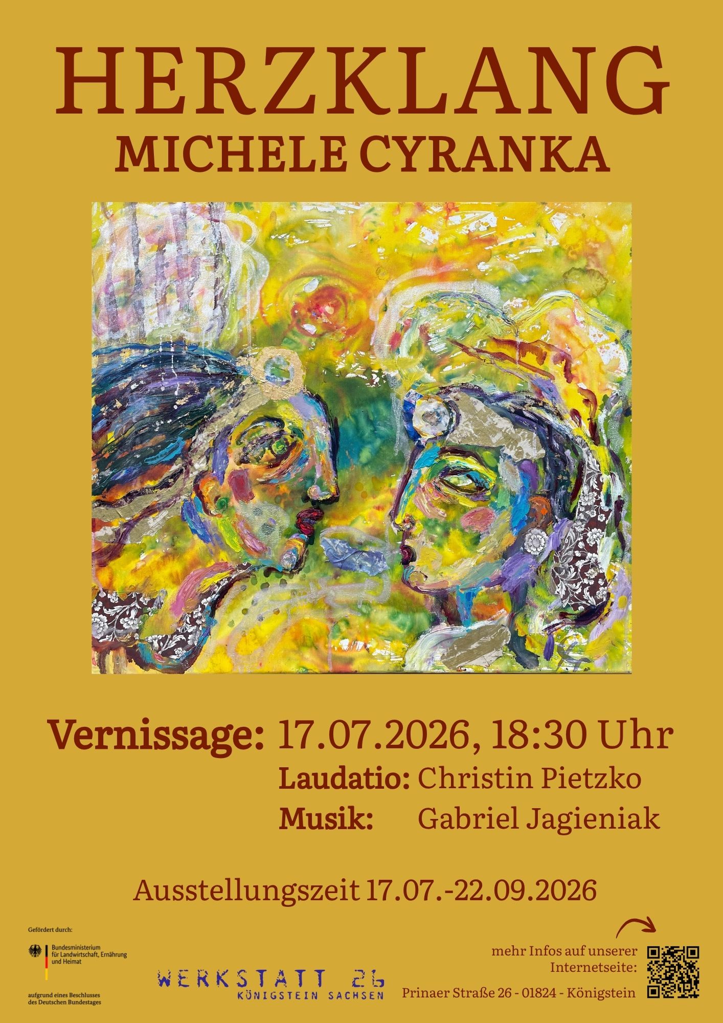 Plakat Vernnissage 17.7.26